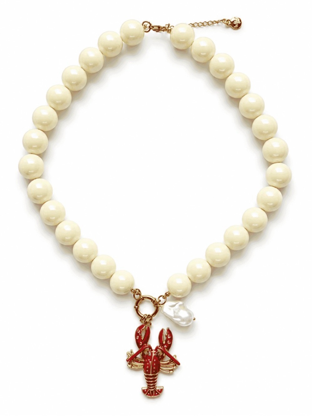 Ivory Lobster Necklace